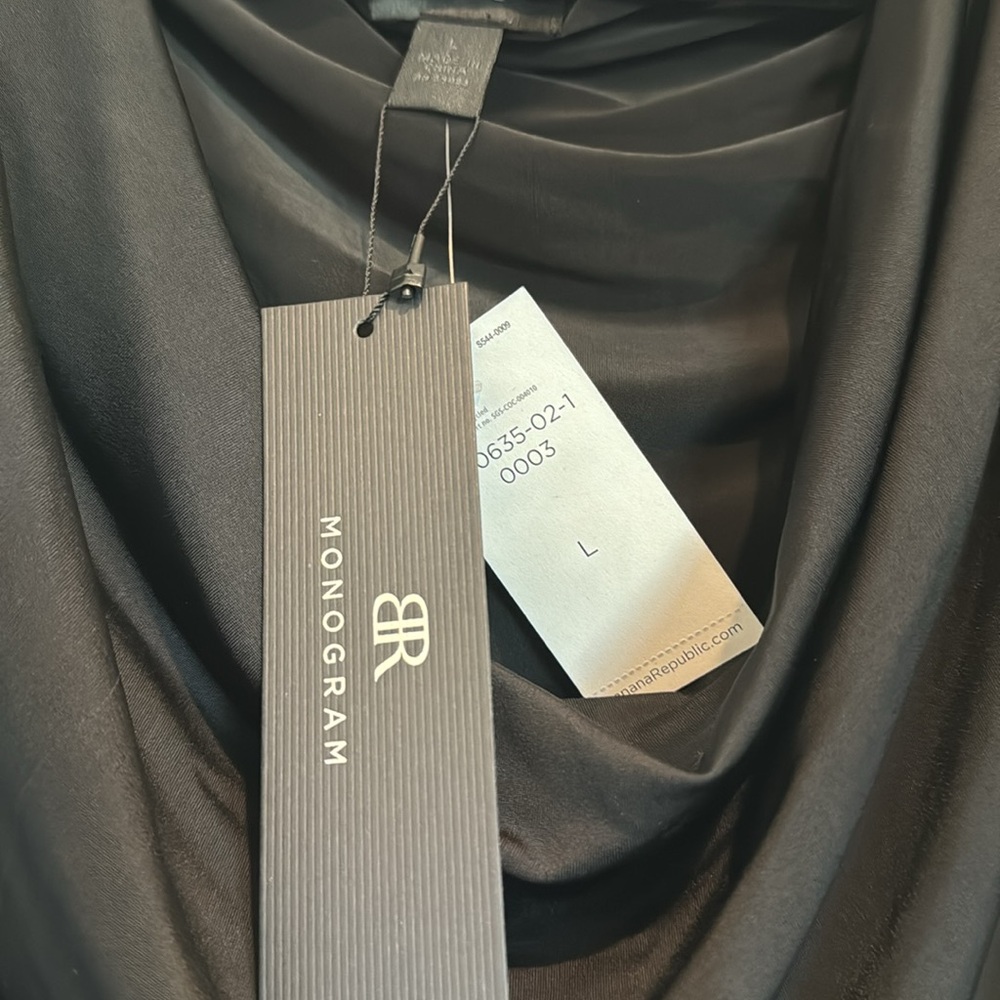 Black size L Banana Republic Monogram new w/tags - Picture 4 of 6